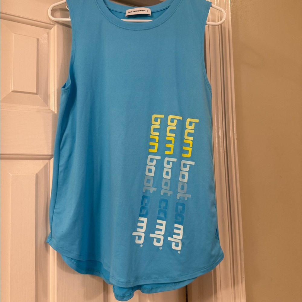 Burn Boot Camp Women's Blue Tank Top
